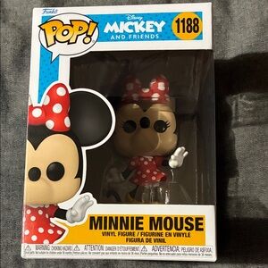 Funko Minnie Mouse in Red Polka Dot Dress